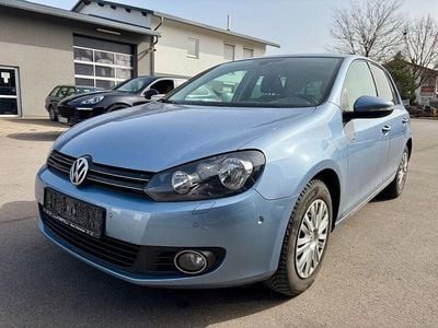 Usata VW Golf VI Team 105 CV (77 kW) 2010 Blu Utilitaria