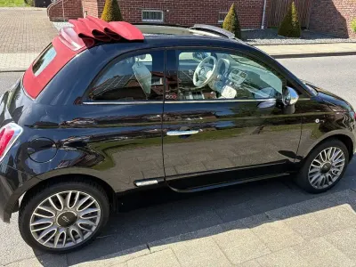 Usata Fiat 500C Lounge 69 CV (50 kW) 2014 Nero Cabrio