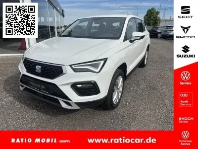 Gebraucht Seat Ateca Style 150 PS (110 kW) 2023 Bila weiss (eh. candy weiss) SUV