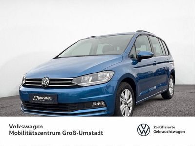 Gebraucht VW Touran Comfortline 150 PS (110 kW) 2021 Blau Van / Kleinbus
