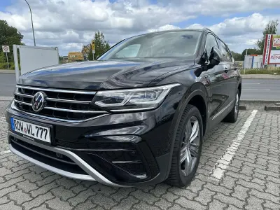 Gebraucht VW Tiguan Allspace Elegance 190 PS (139 kW) 2021 Schwarz SUV