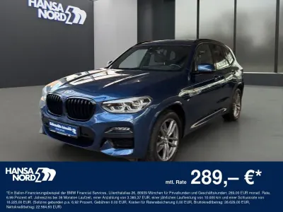 Gebraucht BMW X3 M Sport 190 PS (139 kW) 2021 Blau SUV