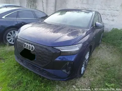 Gebraucht Audi Q4 Sportback e-tron S-Line 250 kW (340 PS) 2024 Navarrablau metallic SUV