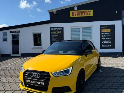 Brugt Audi S1 Sportback Sport 231 HK (169 kW) 2014 Gul Hatchback