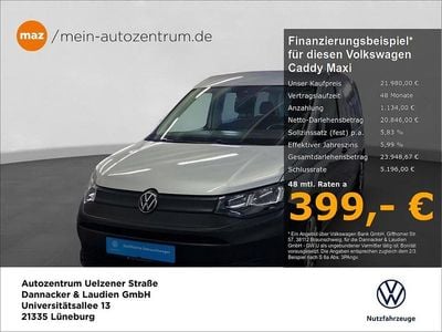 Gebraucht VW Caddy Maxi 114 PS (83 kW) 2021 Silber Van / Kleinbus