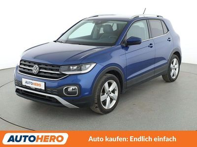 Gebraucht VW T-Cross Style 110 PS (80 kW) 2022 Blau SUV