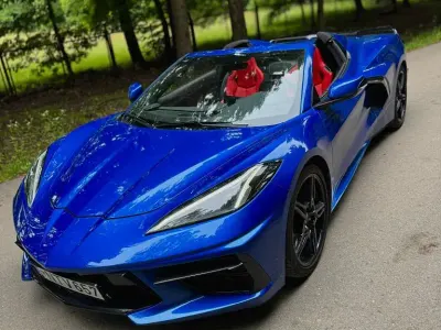 Gebraucht Corvette Stingray 496 PS (364 kW) 2020 Blau Cabrio