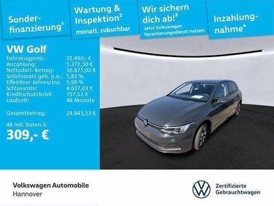 Gebraucht VW Golf VIII Move 110 PS (80 kW) 2024 Uranograu Limousine