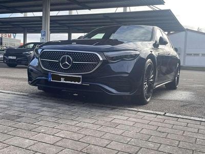 Schwarz Gebraucht 2025 Mercedes E450 AMG line Limousine | 99.850 €