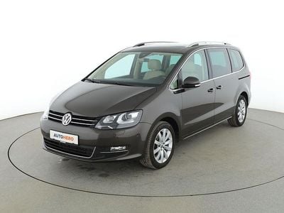 Usata VW Sharan Highline 220 CV (161 kW) 2016 Marrone Monovolume