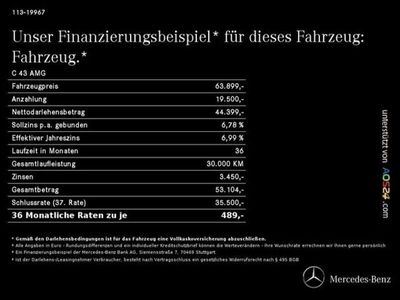 gebraucht Mercedes C43 AMG AMG 4M