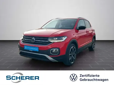Używany VW T-Cross Style 150 KM (110 kW) 2021 Czerwony SUV