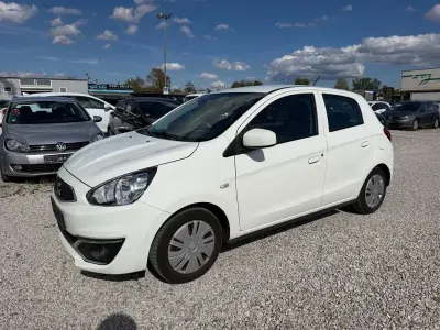 Gebraucht Mitsubishi Space Star 71 PS (52 kW) 2017 Weiß Kleinwagen