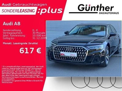 Gebraucht Audi A8L Ambiente 462 PS (339 kW) 2024 Mythosschwarz metallic Limousine