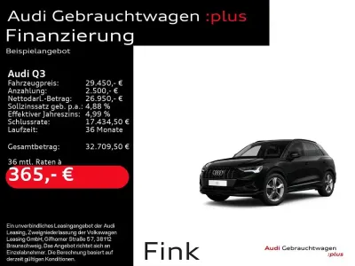 Gebraucht Audi Q3 Advanced Plus 150 PS (110 kW) 2022 Mythosschwarz metallic SUV