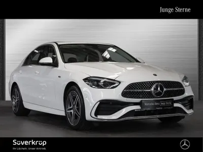Gebraucht Mercedes C300e AMG 313 PS (230 kW) 2025 Weiß Limousine