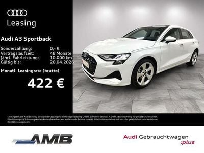 Gebraucht Audi A3 Advanced Plus 116 PS (85 kW) 2025 Gletscherweiß metallic Limousine