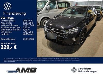 Gebraucht VW Taigo IQ Drive 116 PS (85 kW) 2025 Deep black perleffekt SUV