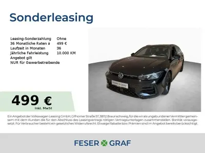 Nuova VW Passat R-line 150 CV (110 kW) 2025 Nero Station wagon