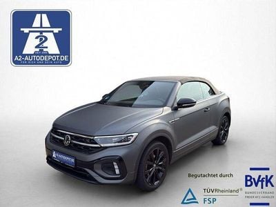 Gebraucht VW T-Roc Cabriolet R-line 150 PS (110 kW) 2023 Grau Cabrio