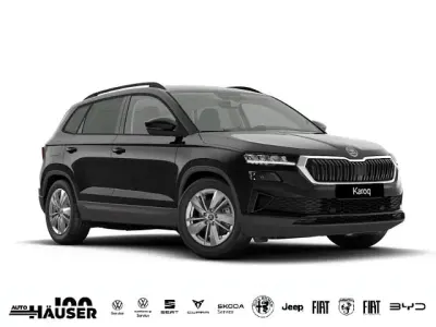 Käytetty Skoda Karoq Selection 150 HP (110 kW) 2025 Musta Katumaasturi
