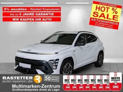Neu Hyundai Kona N Line 139 PS (102 kW) 2025 Weiß SUV