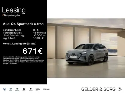 Neu Audi Q4 Sportback e-tron S-Line 219 kW (299 PS) 2026 Grau SUV