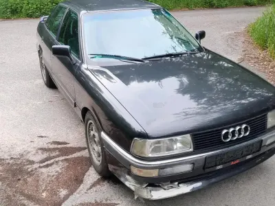 Gebraucht Audi 80 136 PS (100 kW) 1990 Schwarz Limousine