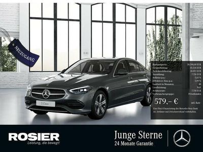 Gebraucht Mercedes C180 Advanced 170 PS (125 kW) 2023 Grau / selenitgrau Limousine