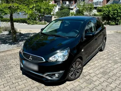Gebraucht Mitsubishi Space Star 80 PS (58 kW) 2017 Schwarz Kleinwagen