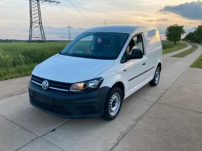Gebraucht VW Caddy 102 PS (75 kW) 2016 Weiß Van / Kleinbus