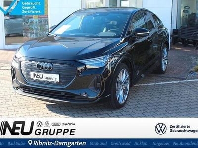 Gebraucht Audi Q4 Sportback e-tron S-Line 250 kW (340 PS) 2024 Schwarz SUV