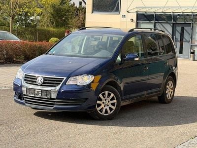 Gebraucht VW Touran United 105 PS (77 kW) 2008 Blau Van / Kleinbus