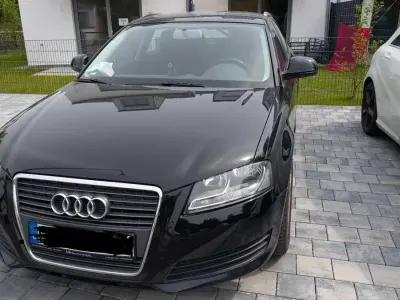 Gebraucht Audi A3 Attraction 102 PS (75 kW) 2009 Schwarz Kleinwagen