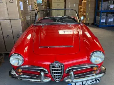 Gebraucht Alfa Romeo Giulia Spider 87 PS (63 kW) 1963 Rot Cabrio