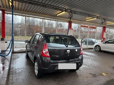 Gebraucht Dacia Sandero 75 PS (55 kW) 2009 Schwarz Kleinwagen