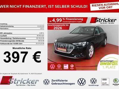 Gebraucht Audi e-tron Sportback Sport 300 kW (408 PS) 2022 Mythosschwarz metallic (metallic) SUV