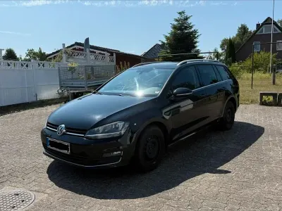 Gebraucht VW Golf VII Highline 140 PS (102 kW) 2014 Schwarz Kombi