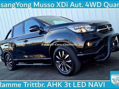 Gebraucht Ssangyong (KGM) Musso Quartz 181 PS (133 kW) 2021 Schwarz Pickup