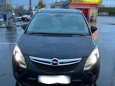 Gebraucht Opel Zafira Tourer 2012 Schwarz Van / Kleinbus