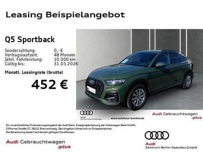 Gebraucht Audi Q5 Sportback S-Line 163 PS (119 kW) 2025 Grün SUV