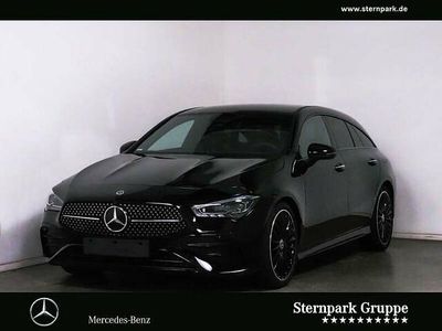 Schwarz Gebraucht 2024 Mercedes CLA200 Shooting Brake AMG Kombi | 38.480 € (Teuer)