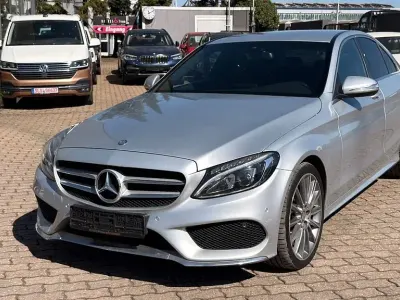 Gebraucht Mercedes C220 AMG line 170 PS (125 kW) 2017 Silber Limousine