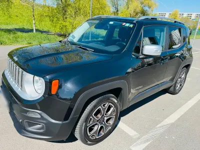 Brugt Jeep Renegade Limited 140 HK (102 kW) 2016 Sort SUV