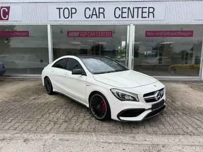 Gebraucht Mercedes CLA45 AMG AMG 381 PS (280 kW) 2017 Weiß Coupé