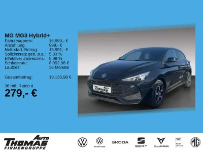 Gebraucht MG MG3 Luxury 194 PS (142 kW) 2025 Schwarz Kleinwagen