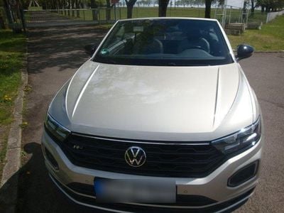 Gebraucht VW T-Roc Cabriolet R 150 PS (110 kW) 2021 Silber Cabrio