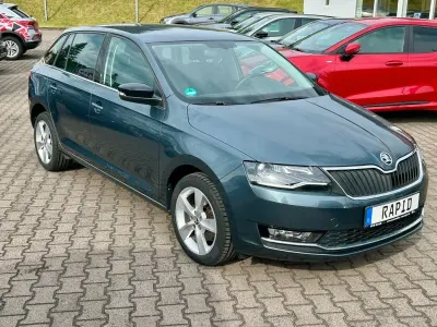 Gebraucht Skoda Rapid Style 110 PS (80 kW) 2019 Grau Kleinwagen