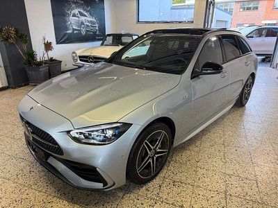 Silber Gebraucht 2025 Mercedes C300e AMG Limousine | 49.595 € (Fairer Preis)