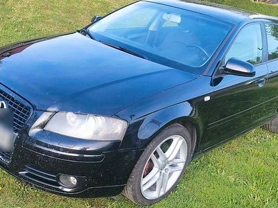 Brugt Audi A3 Sportback S-Line 170 HK (125 kW) 2007 Sort Hatchback
